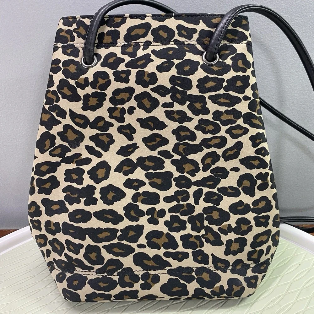 Nine West Cheetah Print Double Strap Animal Print Shoulder Bag‎ Womens 9x8x4